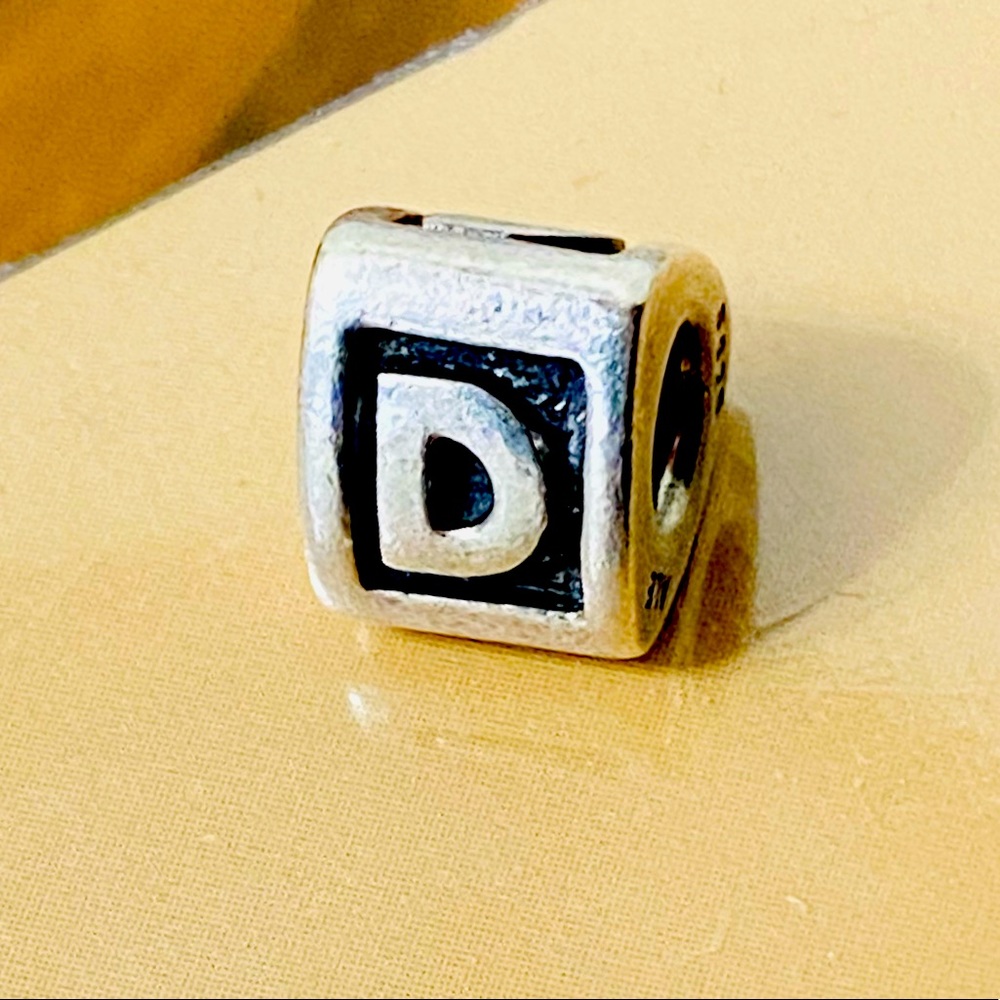 Authentic Letter “D” Pandora Charm
